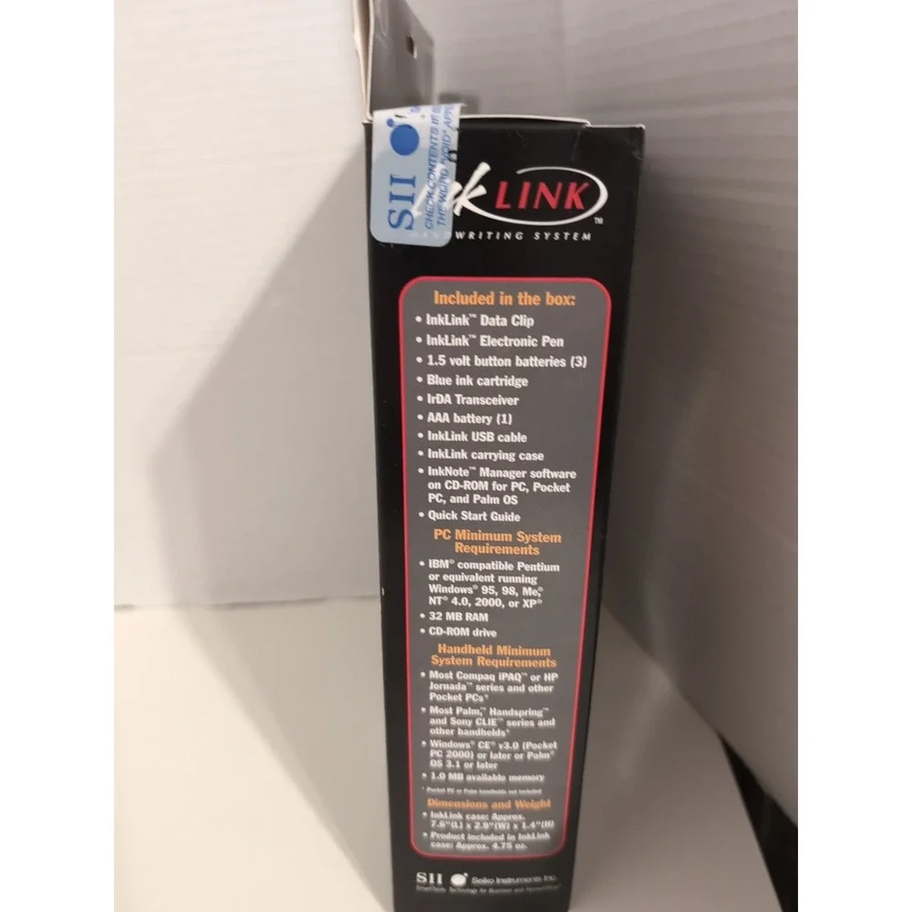 Seiko INKLINK‎ INK LINK Computer Handwriting System - Write to PC Laptop etc.